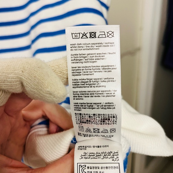 NWT Joules Rowley Embroidered Hoodie in “Blue Dogs Stripe” - Picture 10 of 16